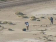 OSIRIS-REx dans le désert de l'Utah. // Source : Capture d'écran Nasa