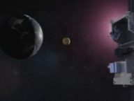 OSIRIS-REx, vue d'artiste du retour de l'échantillon. // Source : Capture d'écran YouTube Nasa Video