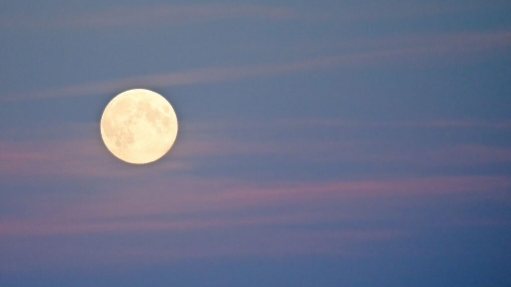 La pleine Lune. // Source : Canva