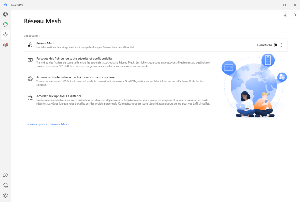 reseau mesh nordvpn