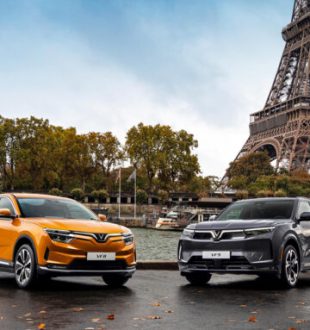Vinfast VF8 et VF9 en France (2023) // Source : Vinfast