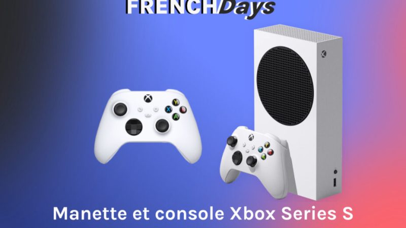Pour les French Days, les manettes et consoles Xbox Series S baissent de prix
