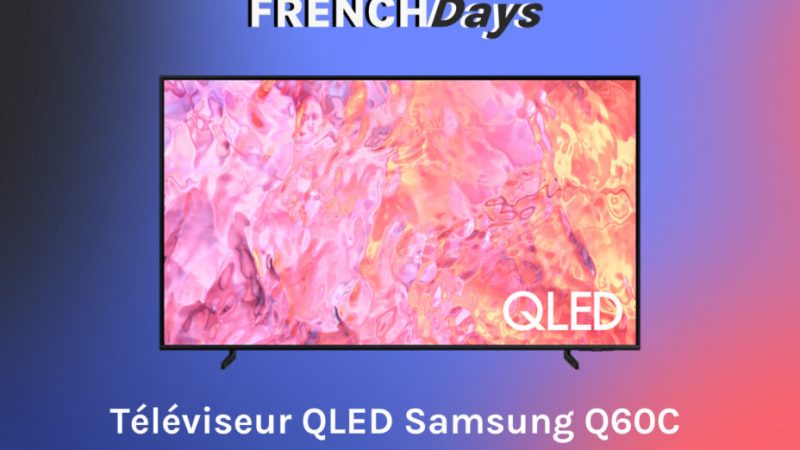 Ce modèle de TV QLED de Samsung est bien plus abordable pendant les French Days