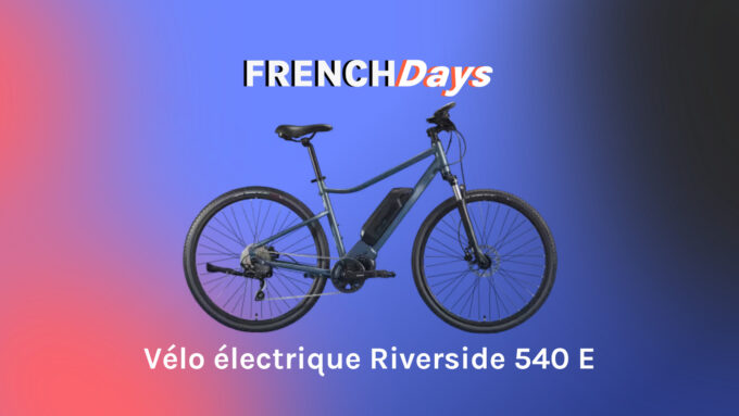 Promo vélo électrique online decathlon