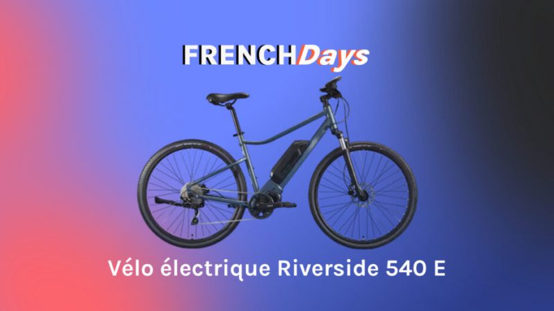 Le vélo électrique Riverside 540 E de Décathlon est en promo pour les French Days
