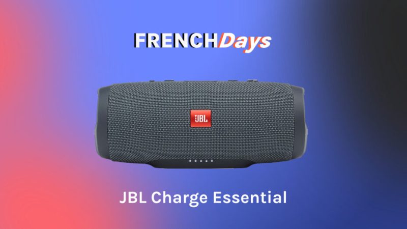Puissante et nomade, la JBL Charge Essential est en promo pour les French Days