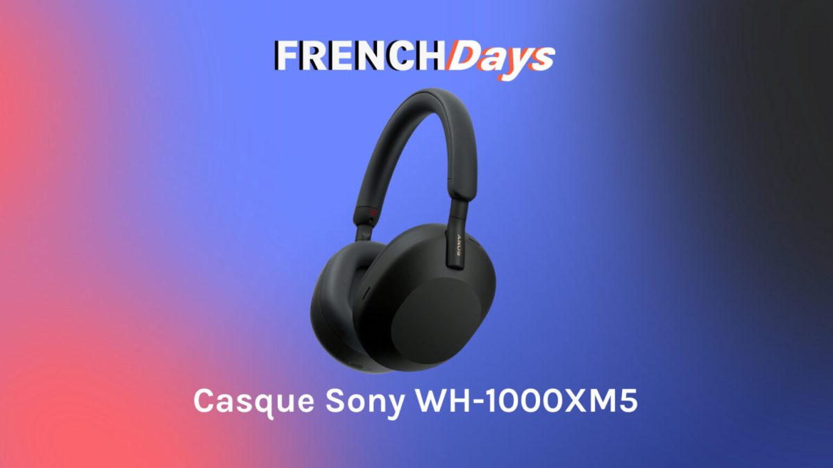 Sony WH1000XM5 feench days // Source : Numerama