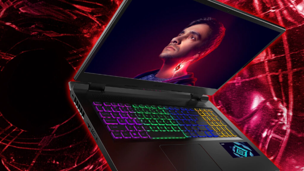 L'Acer Nitro possède un style très gaming // Source : Acer