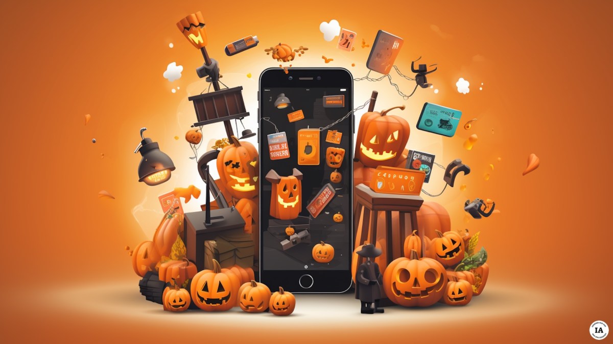 AliExpress propose de belles promotions pour Halloween // Source : image générée par Midjourney