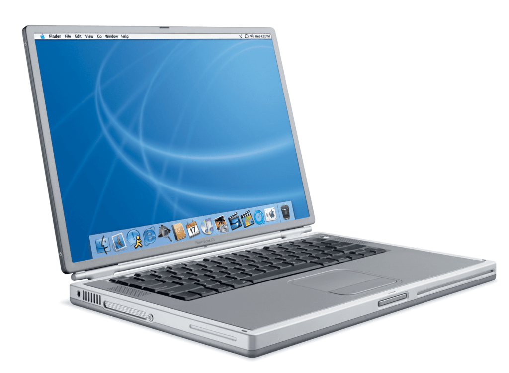 Le PowerBook G4 de 2005 est le dernier avant l'apparition des MacBook.