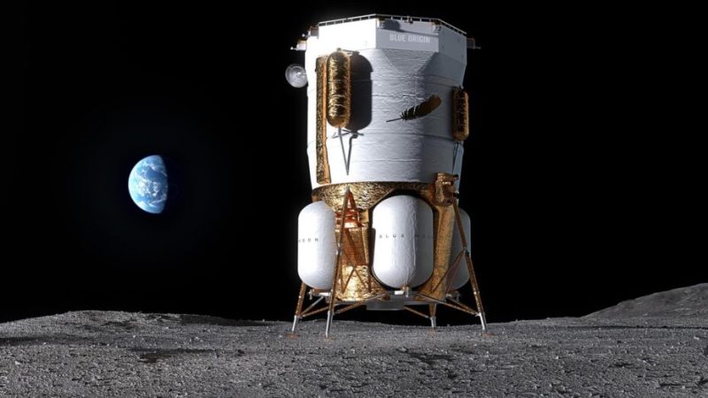 Blue Origin dévoile un tout nouvel atterrisseur pour conquérir la Lune