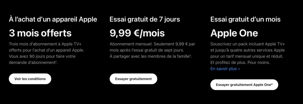 Apple Tv à 10 Euros Par Mois Les Prix Des Services Apple Augmentent