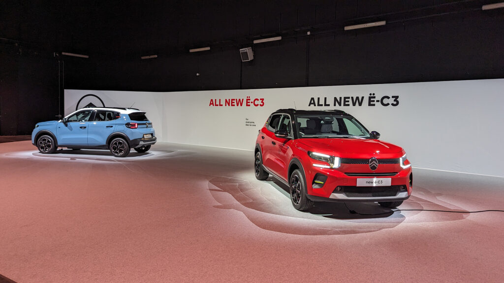 Citroën ë-C3: major style renewal // Source: Raphaelle Baut