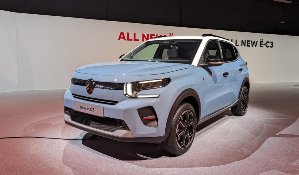Citroën ë-C3 offre 320 km d'autonomie // Source : Raphaelle Baut Citroën ë-C3 offre 320 km d'autonomie // Source : Raphaelle Baut