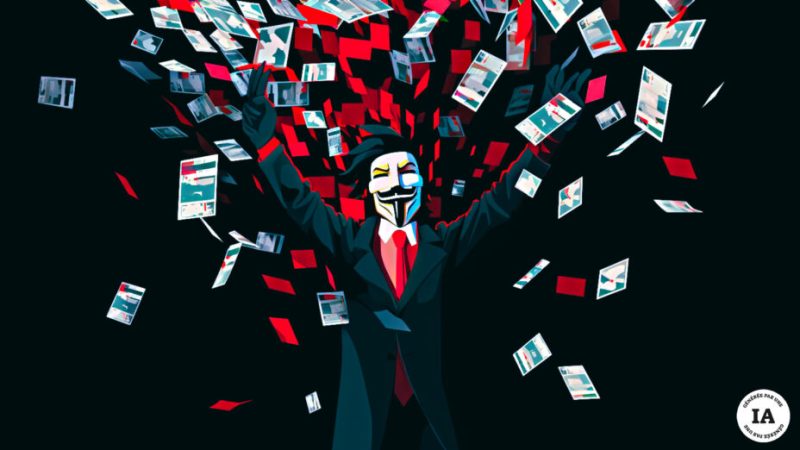 Anonymous fournit régulièrement des informations sensibles sur la Russie