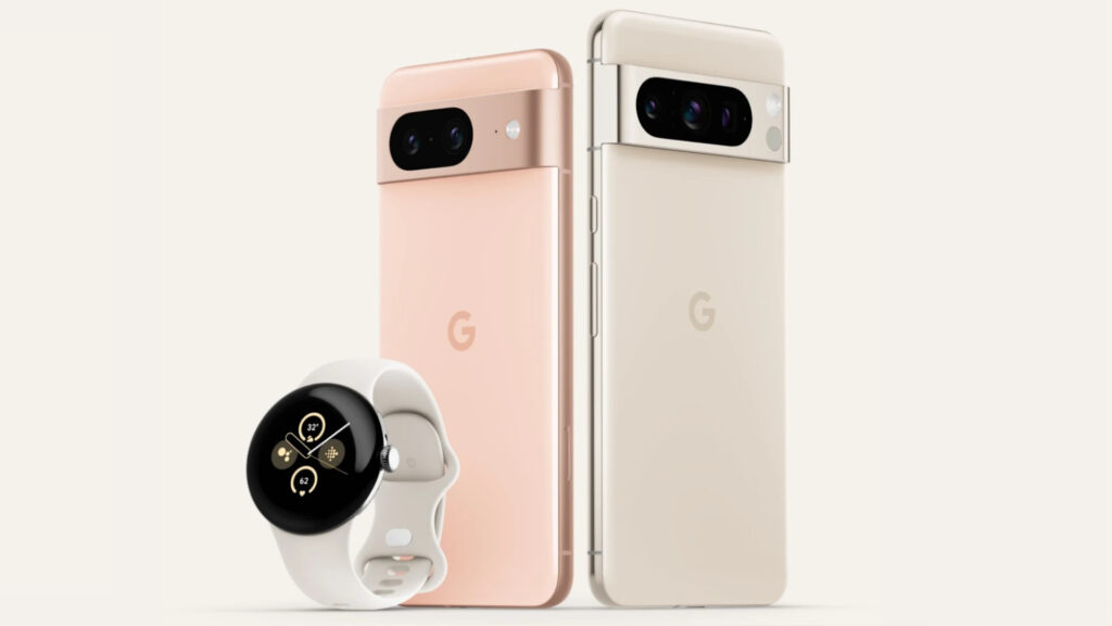 Google Pixel 8 et 8 Pro // Source : Google