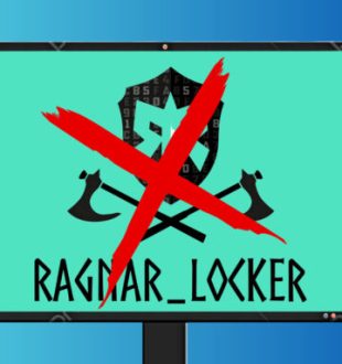 Les forces de polices ont saisies le site des hackers de Ragnar Locker. // Source : Numerama / Canva