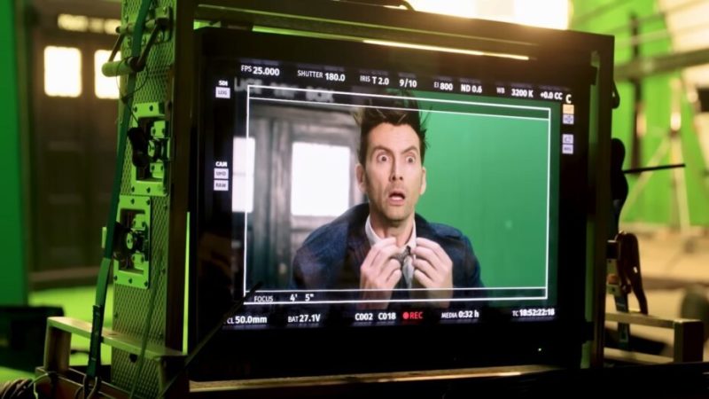 Comment est filmée la régénération dans Doctor Who ? Cette vidéo avec David Tennant montre tout