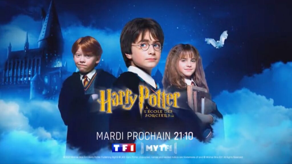 La première chaîne diffuse les films de la saga Harry Potter. // Source : TF1/Warner