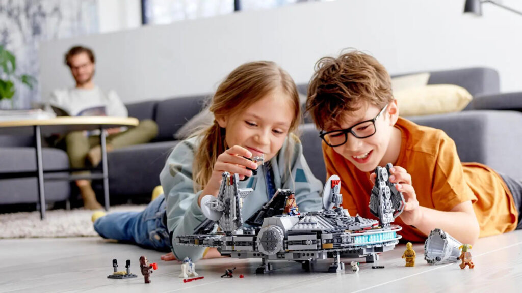 The Millennium Falcon is a set that you, or your children, can play with // Source: Lego