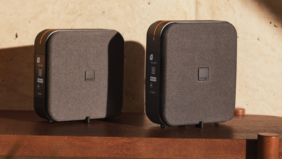 La Livebox 6 et la Livebox 7. // Source : Orange