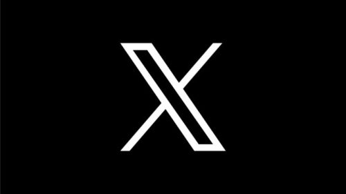 Le nouveau logo de X, ex Twitter