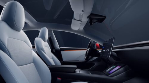 La Tesla Model 3 vérifie que vous ne dormez pas avec une caméra et
