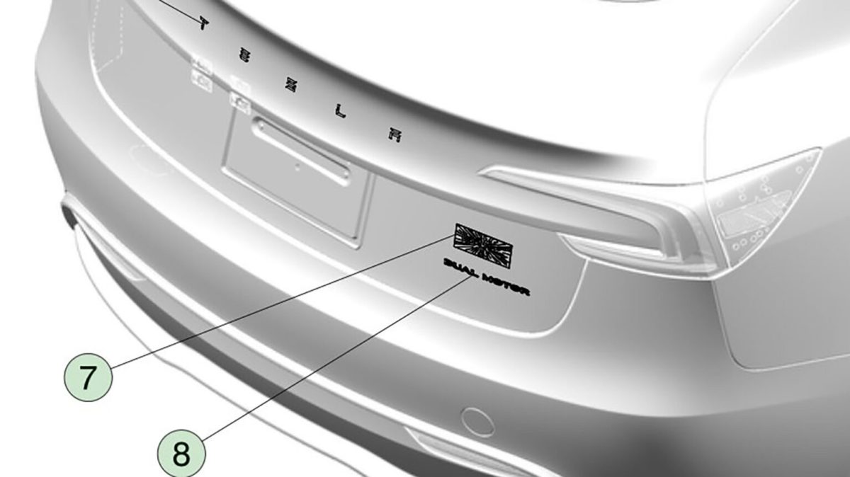 Le catalogue trahi l'arrivée d'une version sportive de Model 3 // Source : Tesla