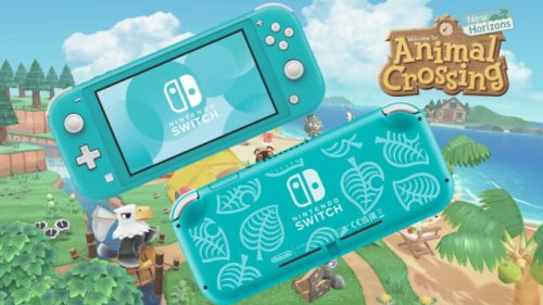 Switch Lite Animal Crossing // Source : Nintendo