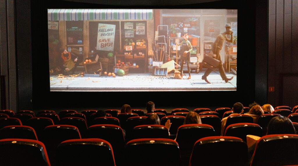 A cause des infestations de punaises de lit, certaines personnes craignent d'aller au cinéma.  // Source : Photo de Tima Miroshnichenko/Pexels