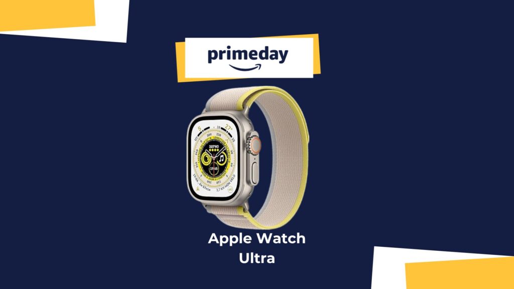 L'Apple Watch Ultra est en promotion pour les Prime Day // Source : montage Numerama