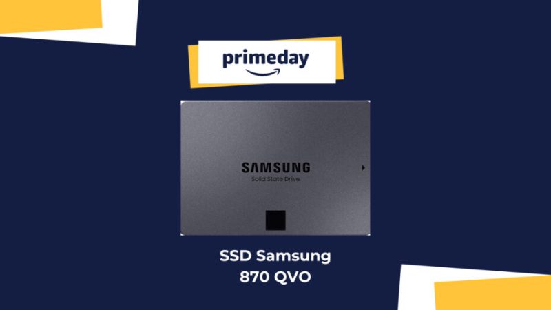 8 To de stockage pour moins de 300 €, c’est le prix de ce SSD pendant les Prime Day