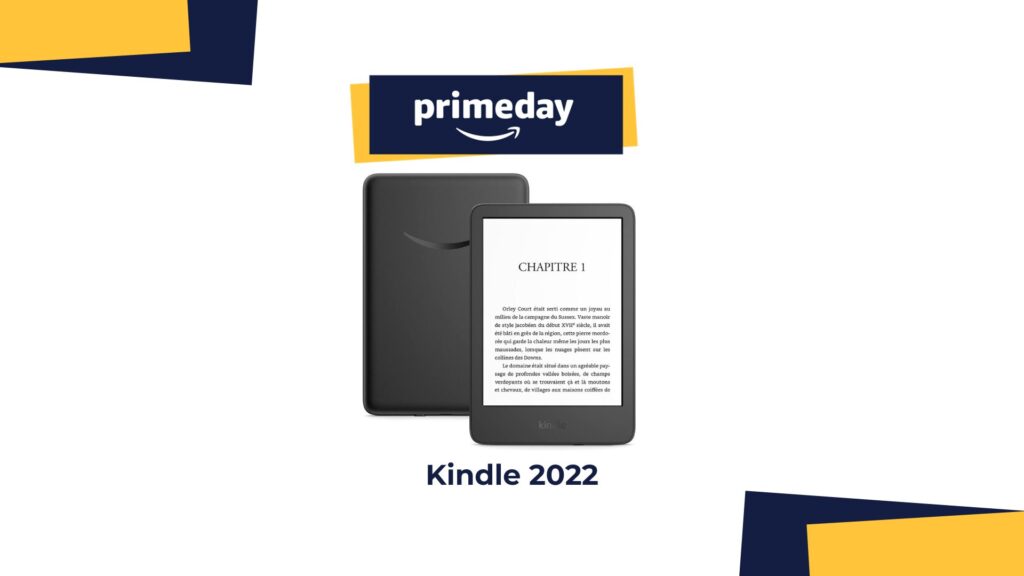 Le Kindle 2022 profite lui aussi des Prime Day pour être moins cher // Source : montage Numerama