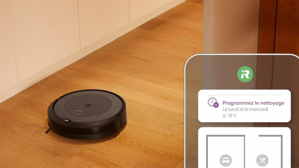 Le Roomba Combo i5+ s'accompagne de son application // Source : iRobot