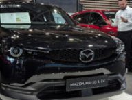 Mazda MX-30 au salon de Lyon // Source : Raphaelle Baut