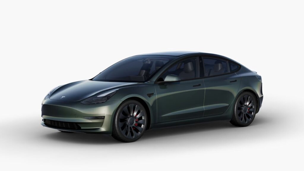 Tesla covering vert  // Source : Tesla