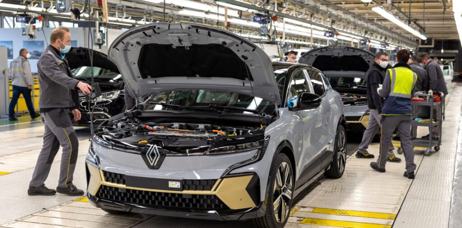 Usine Renault Mégane e-tech // Source : Renault