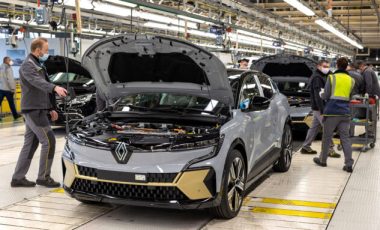 Usine Renault Mégane e-tech // Source : Renault