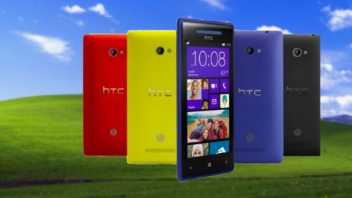 Le HTC 8X sous Windows Phone // Source : Numerama / HTC