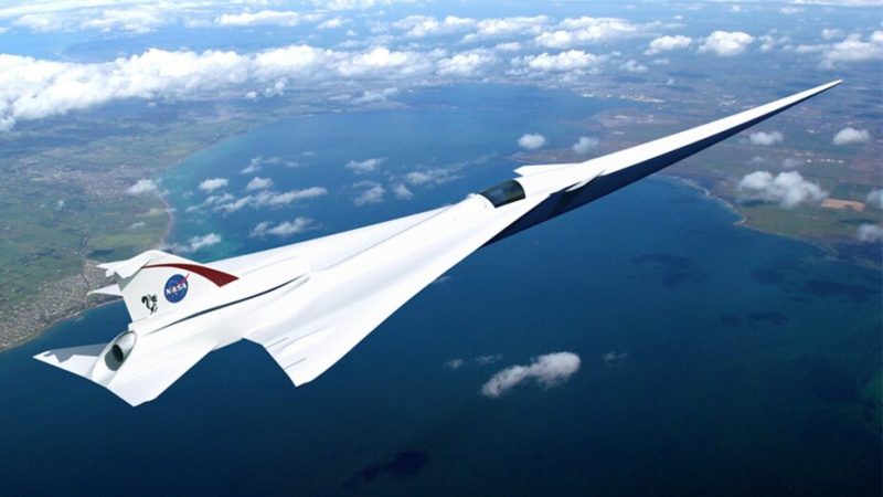 Le X-59 tentera en 2024 un vol supersonique avec un « bang » quasi silencieux
