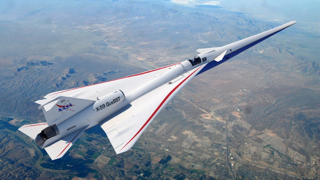 x-59 avion