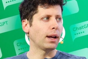 Sam Altman, patron d'OpenAI // Source : Numerama