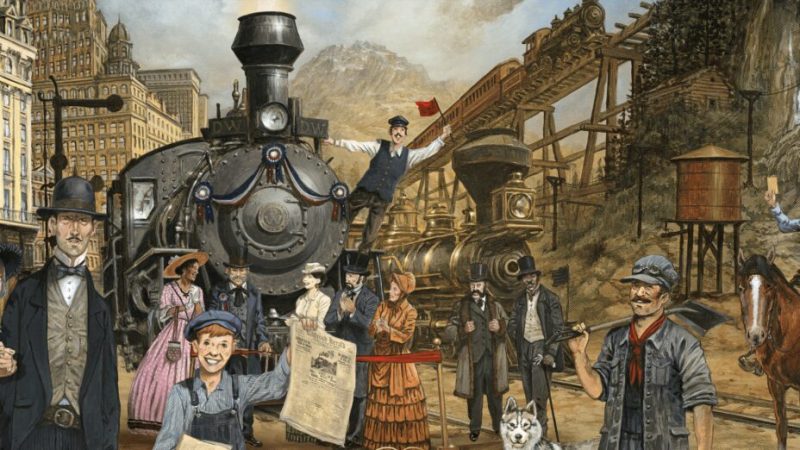 Les fans des Aventuriers du Rail vont adorer cette version Legacy