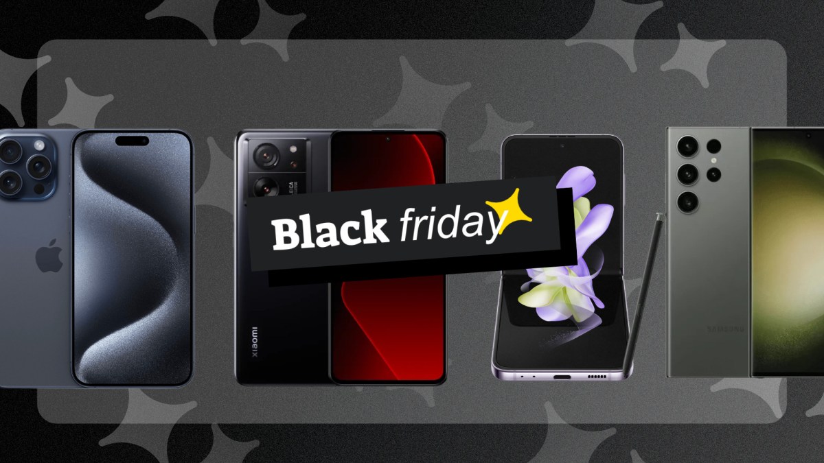 smartphones black friday // Source : Montage Numerama