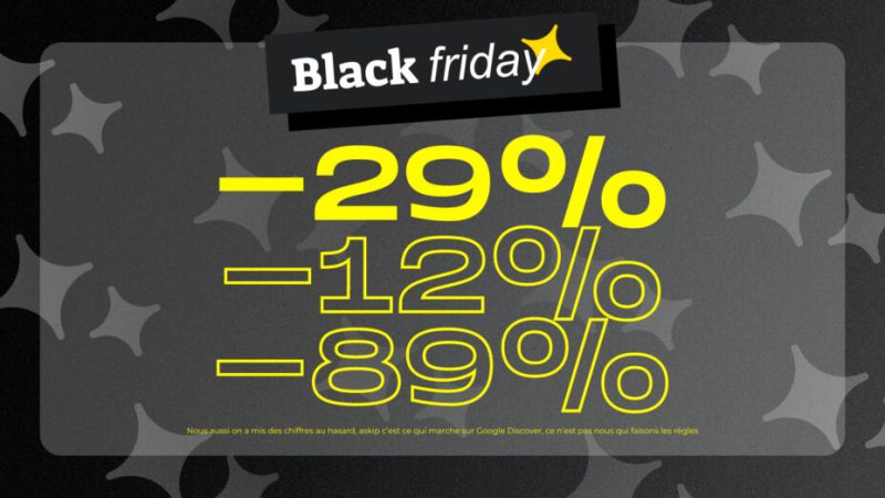 Black Friday : TOP 60 des meilleures offres sur Amazon, Cdiscount, Fnac & co