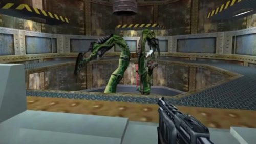 Un bug dans Half-Life // Source : Capture YouTube