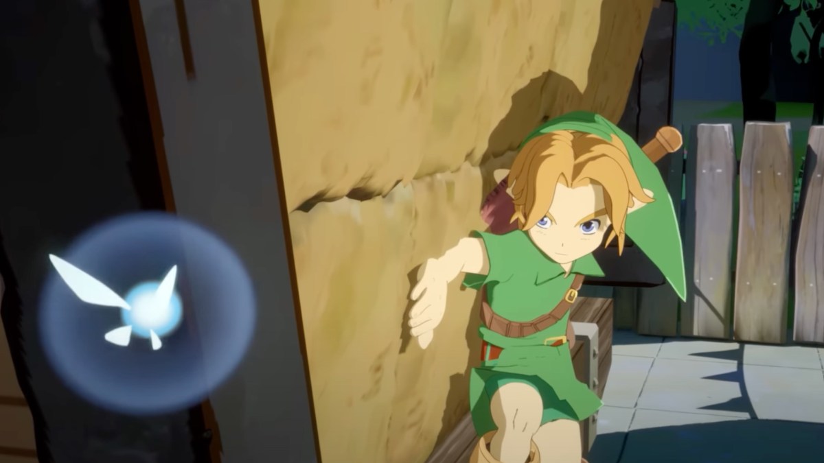 The Legend of Zelda: Ocarina of Time à la sauce Ghibli // Source : Capture YouTube