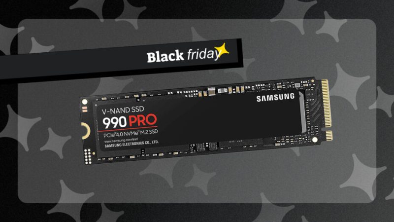 Black Friday : idéal pour la PS5, le SSD 990 Pro 2 To est à son prix le plus bas