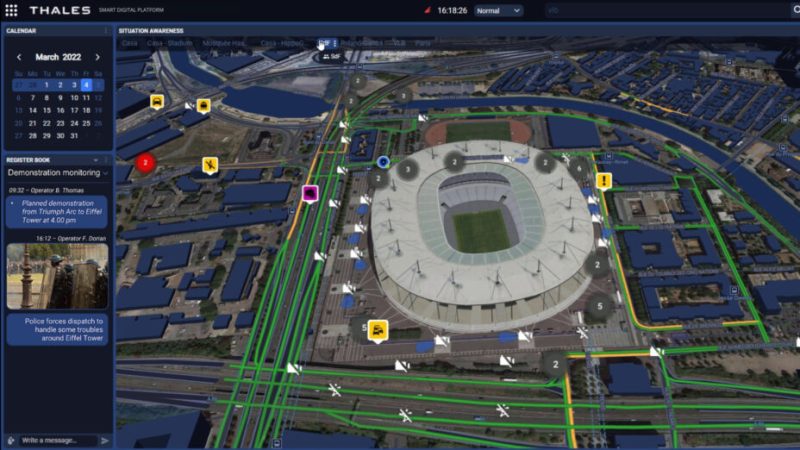 Caméras, drones, capteurs : ce logiciel qui pourrait surveiller Paris pour les grands événements