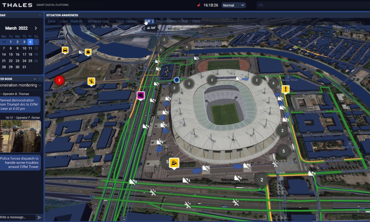 Le contrôle du Stade de France serait un défi pendant les JO. // Source : Numerama